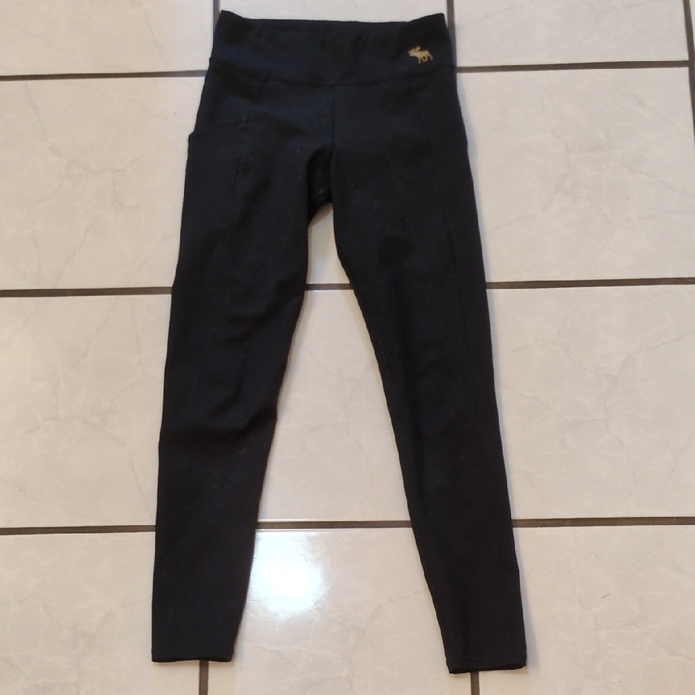 Abercrombie Kids Black Leggings
